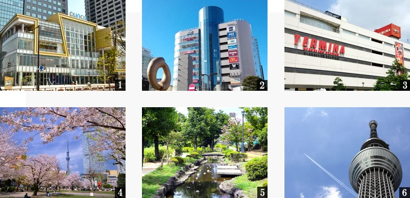 高級賃貸マンション：プレディアコート錦糸町スカイビュー：周辺環境画像