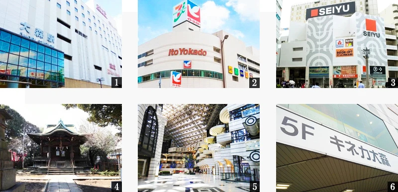 高級賃貸マンション：プレディアコート大森山王：周辺環境画像