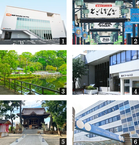 高級賃貸マンション：プライムブリス品川中延：周辺環境画像