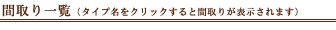 間取り一覧