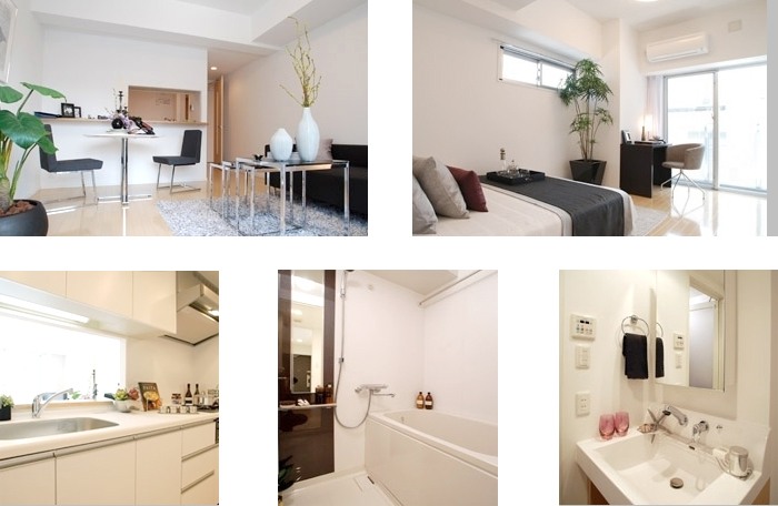 プラウドフラット神楽坂Ⅱ：モデルルーム1