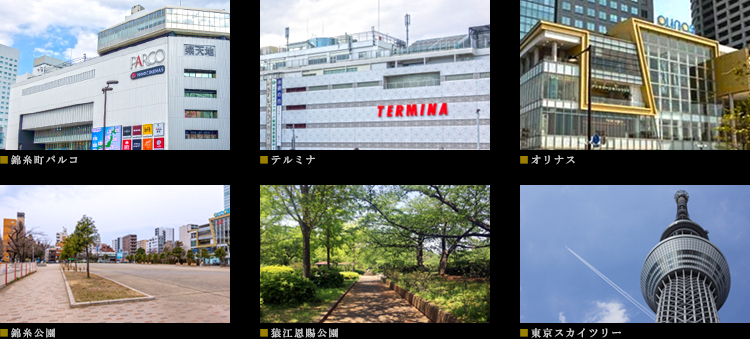 プラウドフラット錦糸町Ⅱ：ロケーション01