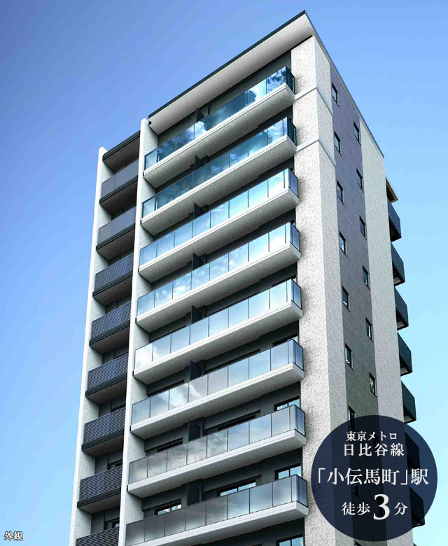 高級賃貸マンション：プラウドフラット日本橋大伝馬町