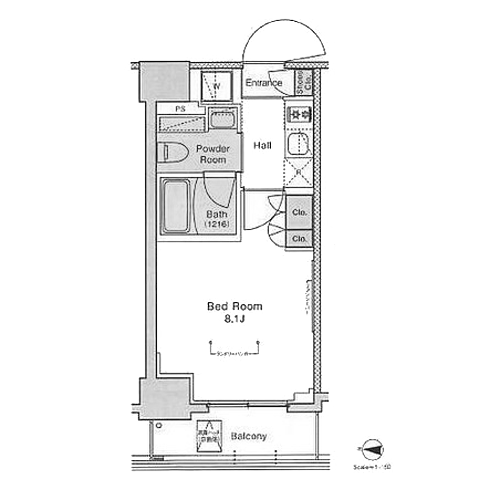 プラウドフラット両国｜間取図
