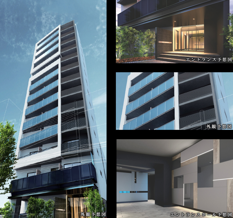 プラウドフラット渋谷笹塚：コンセプト01