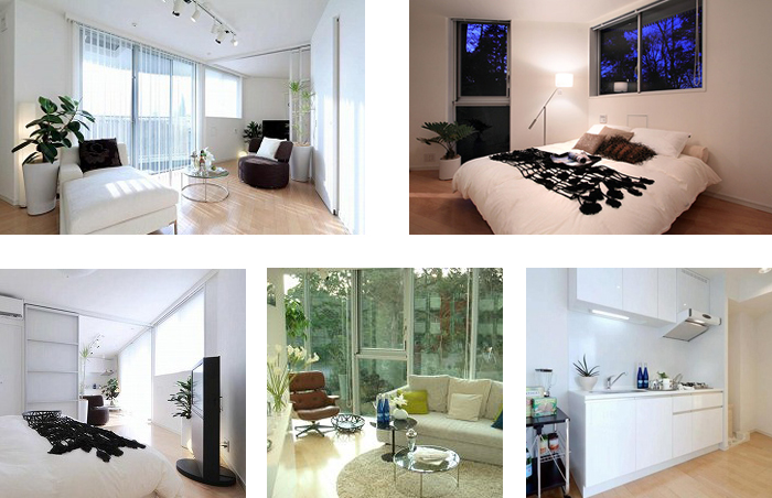 プラウドフラット新宿御苑：モデルルーム1