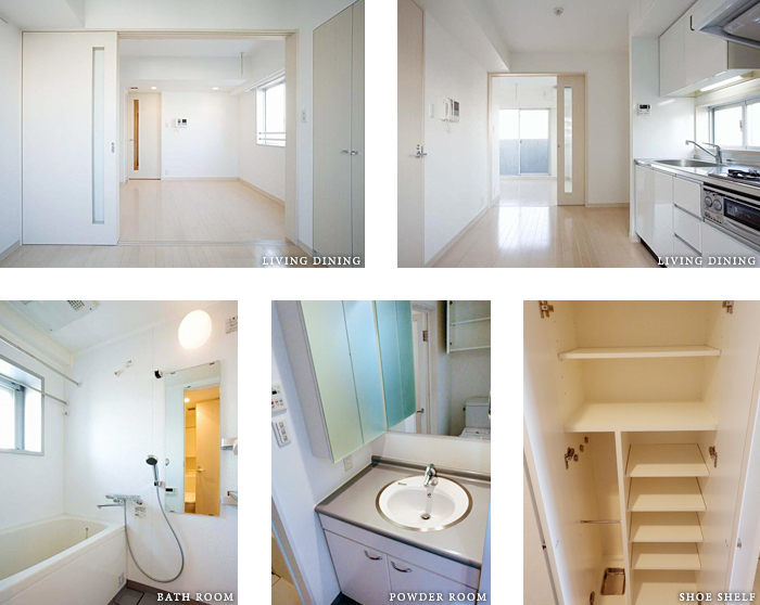 プラウドフラット新宿河田町：ルームプラン1