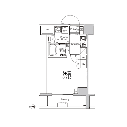 プラウドフラット外神田｜間取図