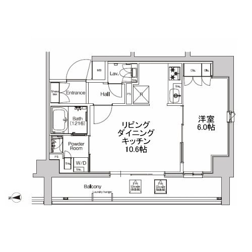 プラウドフラット外神田｜間取図