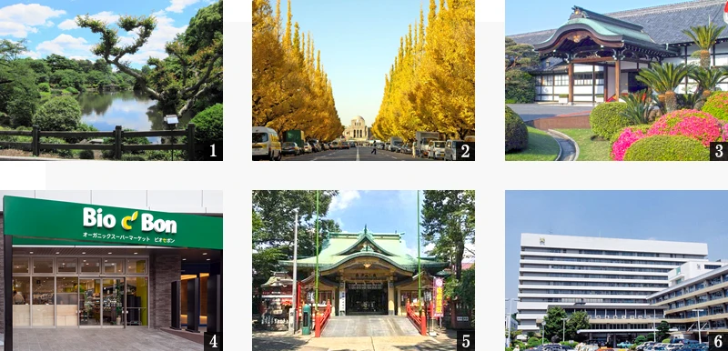 高級賃貸マンション：プラウドフラット四谷三丁目：周辺環境画像