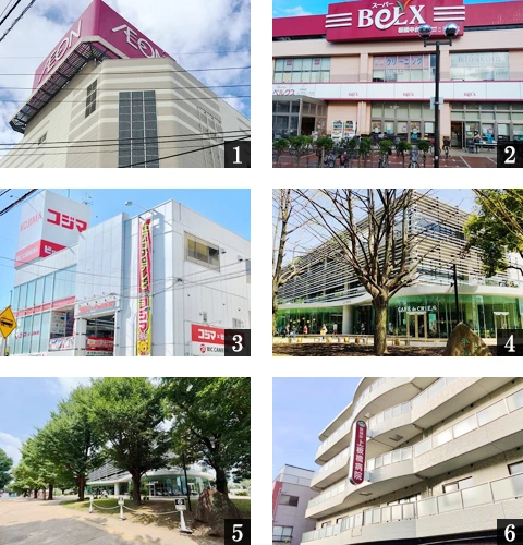 高級賃貸マンション：ロイジェント上板橋：周辺環境画像
