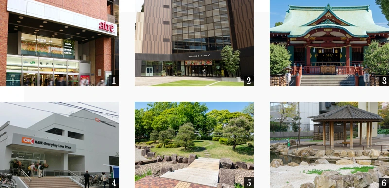 高級賃貸マンション：S-RESIDENCE亀戸balm：周辺環境画像