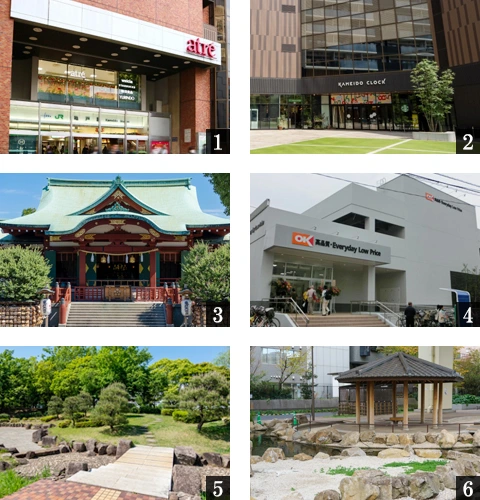 高級賃貸マンション：S-RESIDENCE亀戸balm：周辺環境画像