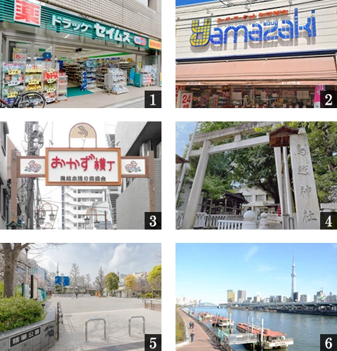高級賃貸マンション：S-RESIDENCE蔵前balm：周辺環境画像