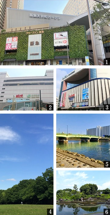 高級賃貸マンション：シーズンフラッツ大井町：周辺環境画像