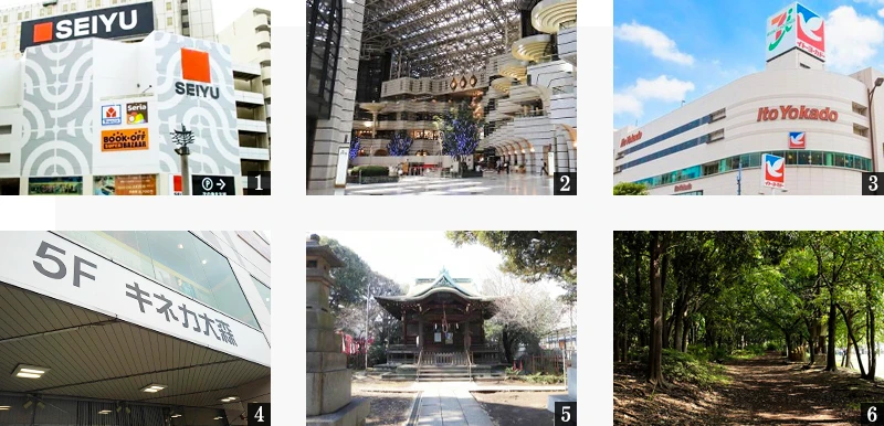 高級賃貸マンション：シーズンフラッツ大森北三丁目：周辺環境画像
