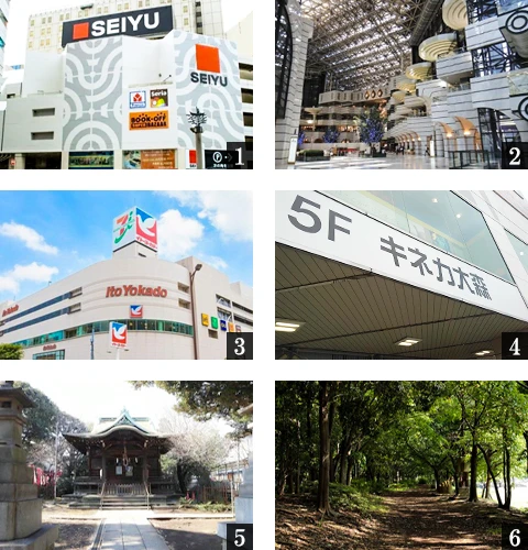 高級賃貸マンション：シーズンフラッツ大森北三丁目：周辺環境画像