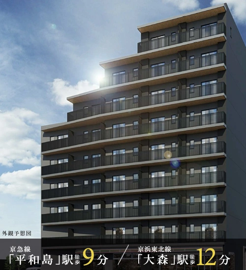 高級賃貸マンション：シーズンフラッツ大森北三丁目