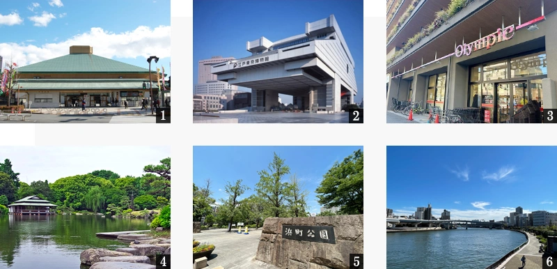 高級賃貸マンション：シーズンフラッツ両国サウス：周辺環境画像