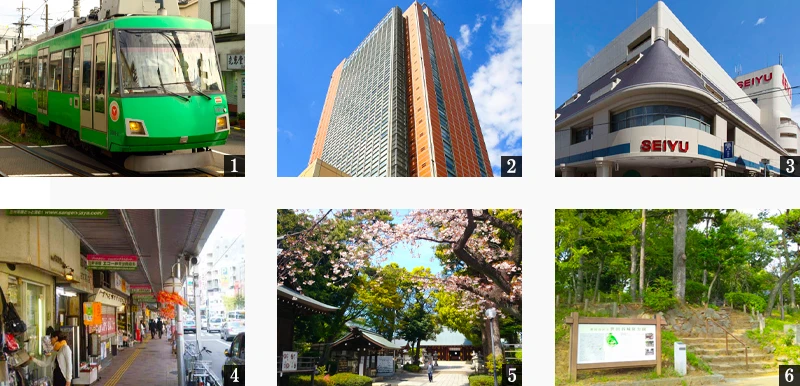 高級賃貸マンション：シーズンフラッツ世田谷松陰神社前：周辺環境画像