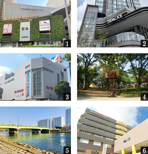 高級賃貸マンション：ソラシアレジデンス大井町：周辺環境画像