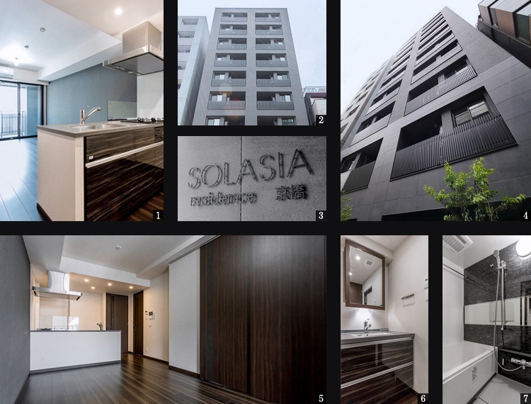 高級賃貸マンション：SOLASIA RESIDENCE京橋：コンセプト画像