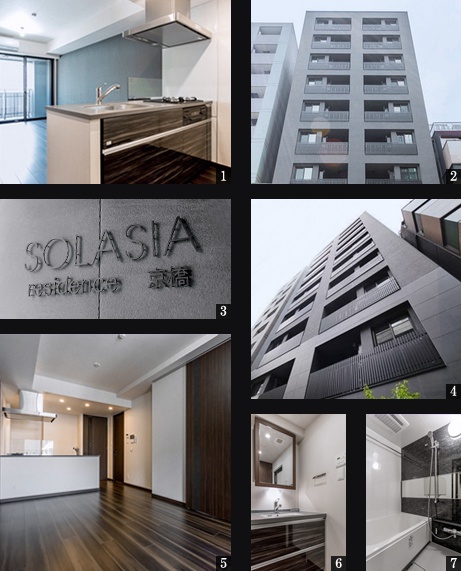 高級賃貸マンション：SOLASIA RESIDENCE京橋：コンセプト画像
