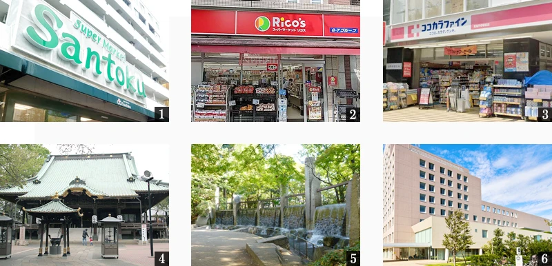 高級賃貸マンション：テラ蚕糸の森：周辺環境画像