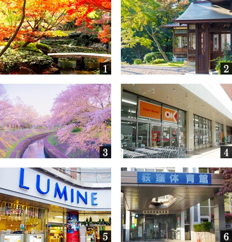 高級賃貸マンション：テラス荻窪：周辺環境画像