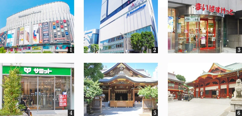 高級賃貸マンション：ザ・ライオンズフォーシア外神田：周辺環境画像
