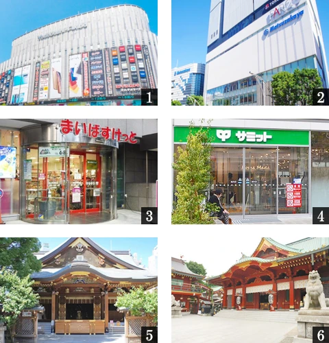 高級賃貸マンション：ザ・ライオンズフォーシア外神田：周辺環境画像
