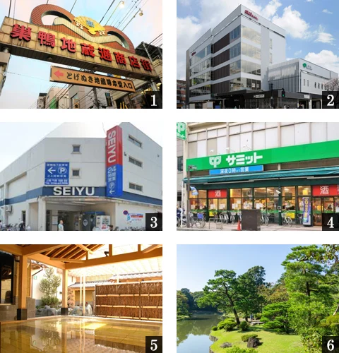 高級賃貸マンション：アーバンブリーズ巣鴨：周辺環境画像