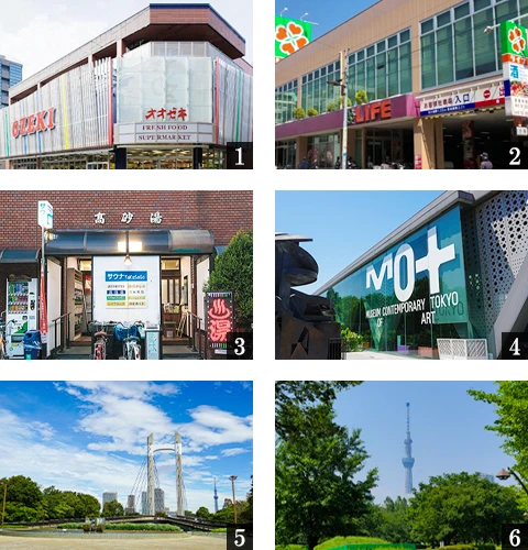 高級賃貸マンション：アーバネックス菊川Ⅳ：周辺環境画像