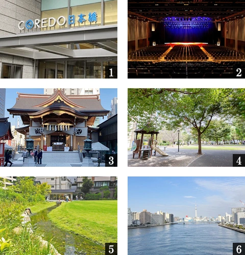 高級賃貸マンション：アーバネックス日本橋茅場町：周辺環境画像