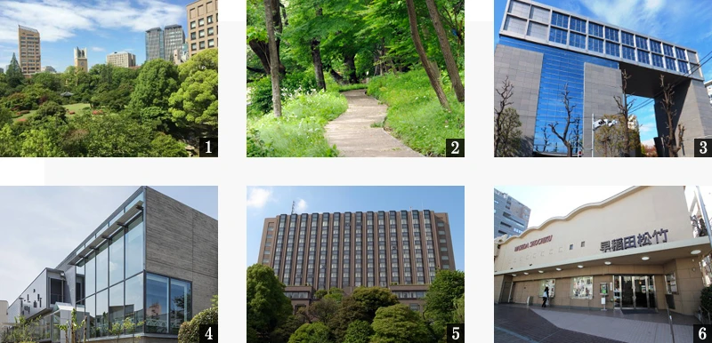 高級賃貸マンション：アーバネックス早稲田：周辺環境画像