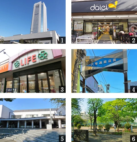 高級賃貸マンション：ウェルスクエア幡ヶ谷：周辺環境画像