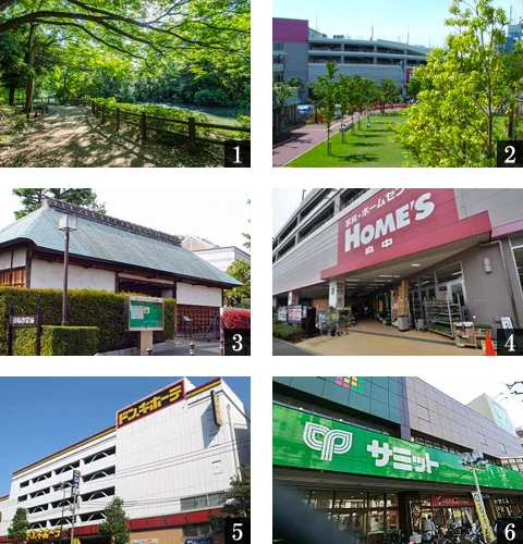 高級賃貸マンション：ウェルスクエア方南町Ⅱ：周辺環境画像