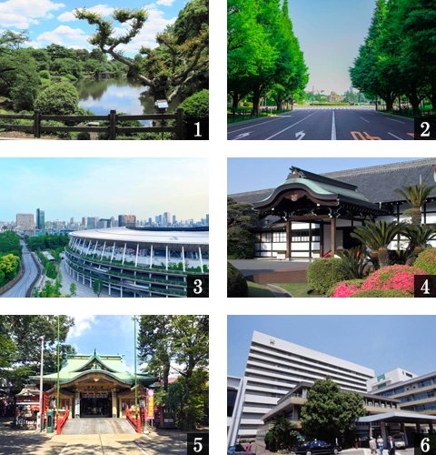 高級賃貸マンション：ZOOM信濃町：周辺環境画像