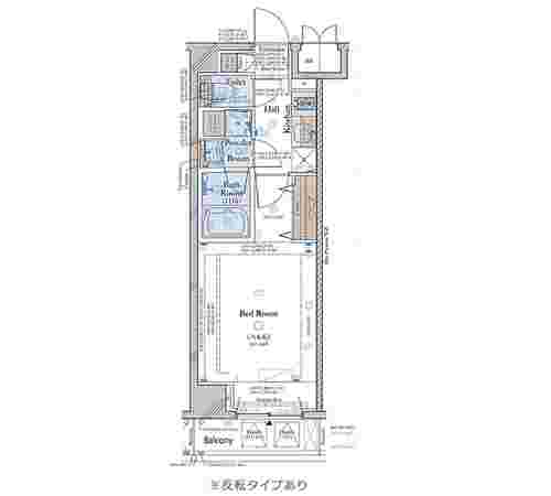 コンシェリア目黒 THE RESIDENCEの間取り図