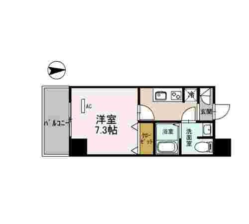 リベラーレ中野の間取り図