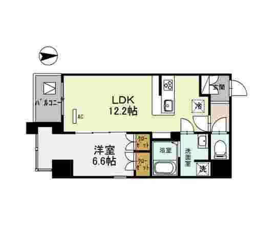 リベラーレ中野の間取り図